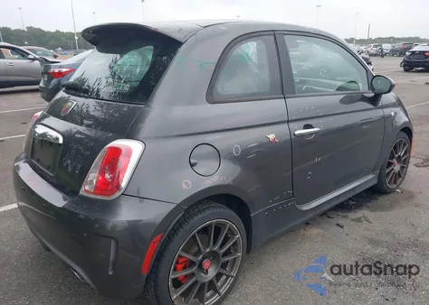 2015 Fiat 500 Abarth from USA, damaged, VIN 3C3CFFFH8FT642994